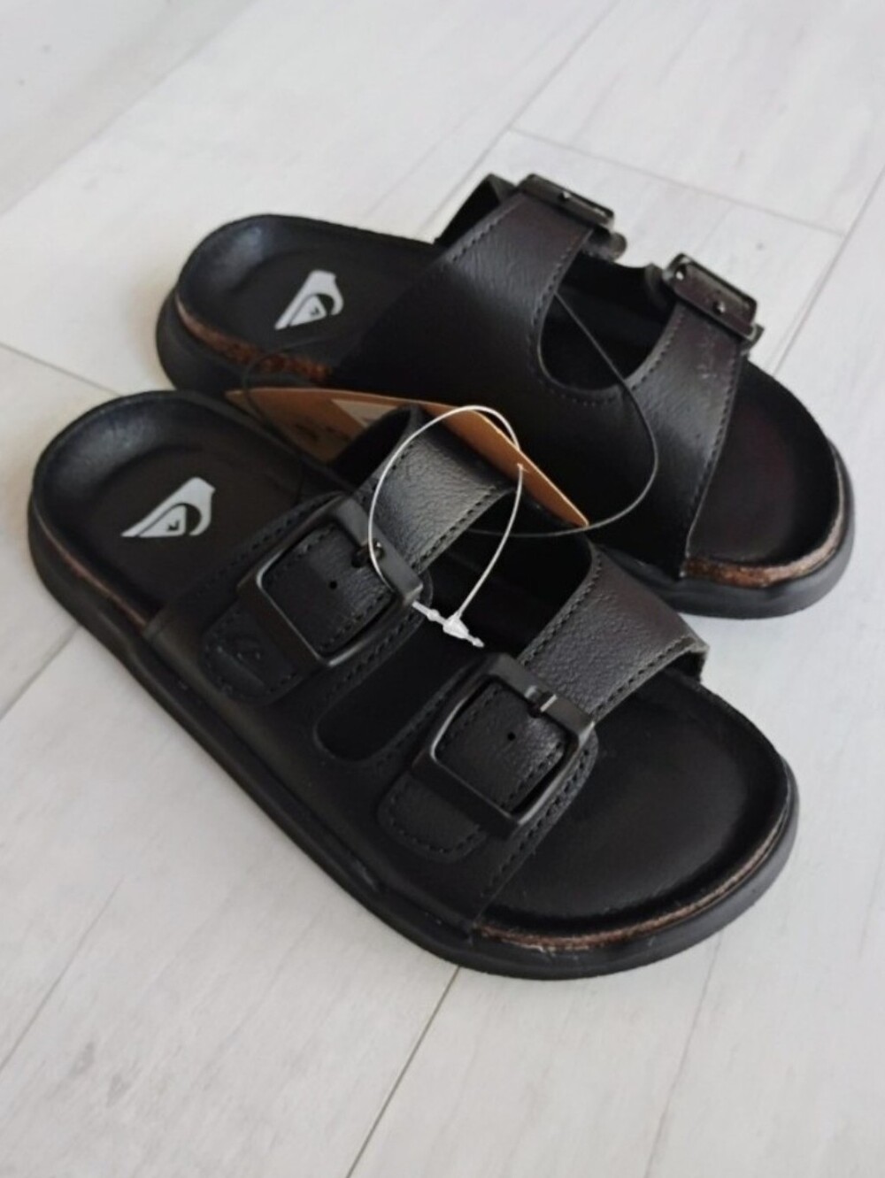 QUIKSILVER NEW Kids Embark Double Strap Deck Sandals